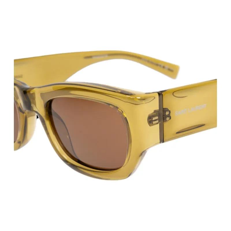 SAINT LAURENT SAINT LAURENT Sunglasses Rectangle Frame Sunglasses-1