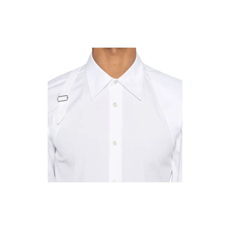 Alexander McQueen Harness Button Up Shirt-7