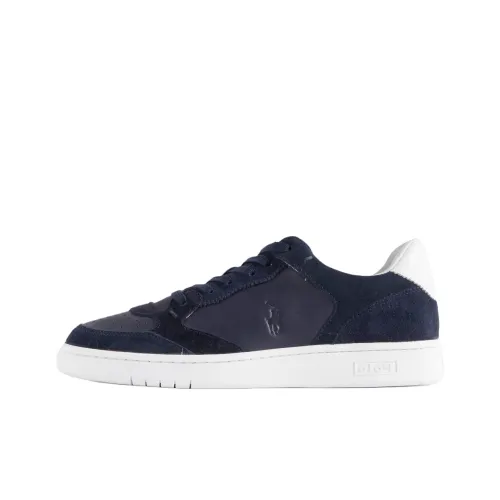 Polo Ralph Lauren Low-Top Skateboard Shoes Men's Marine Blue