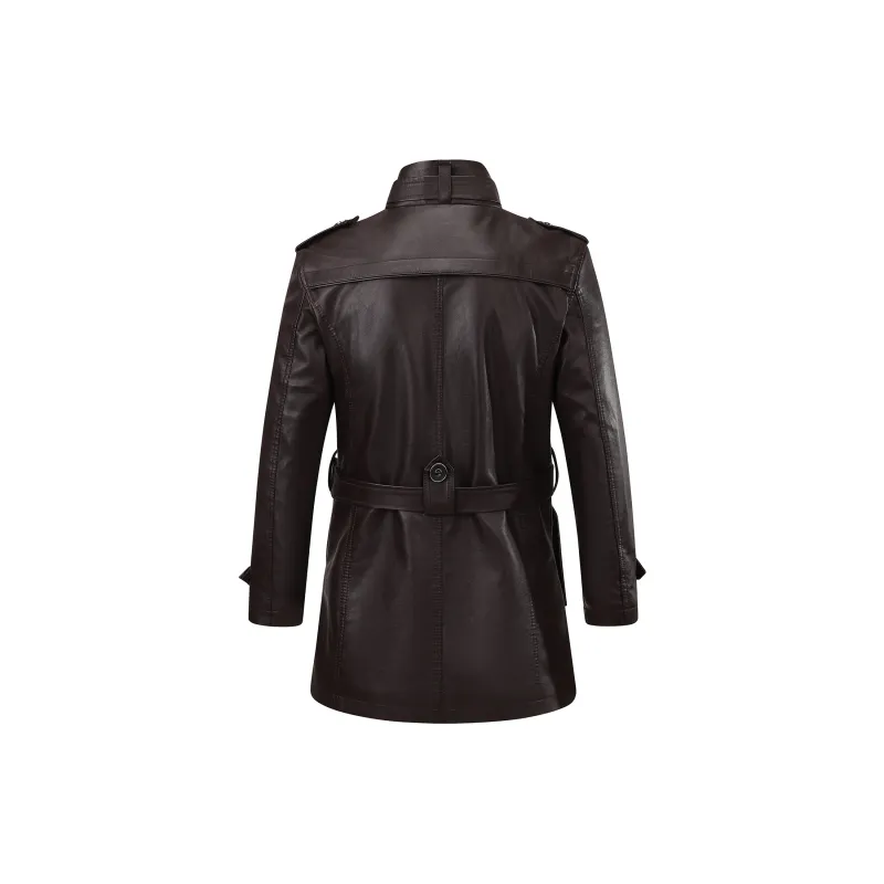 RAP PANDA Leather Jacket Unisex-3