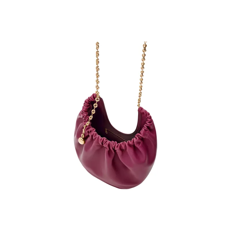 LOEWE Nappa Sheepskin Shoulder Bag, Crossbody Bag, Handbag Medium Size Women's Crimson-5
