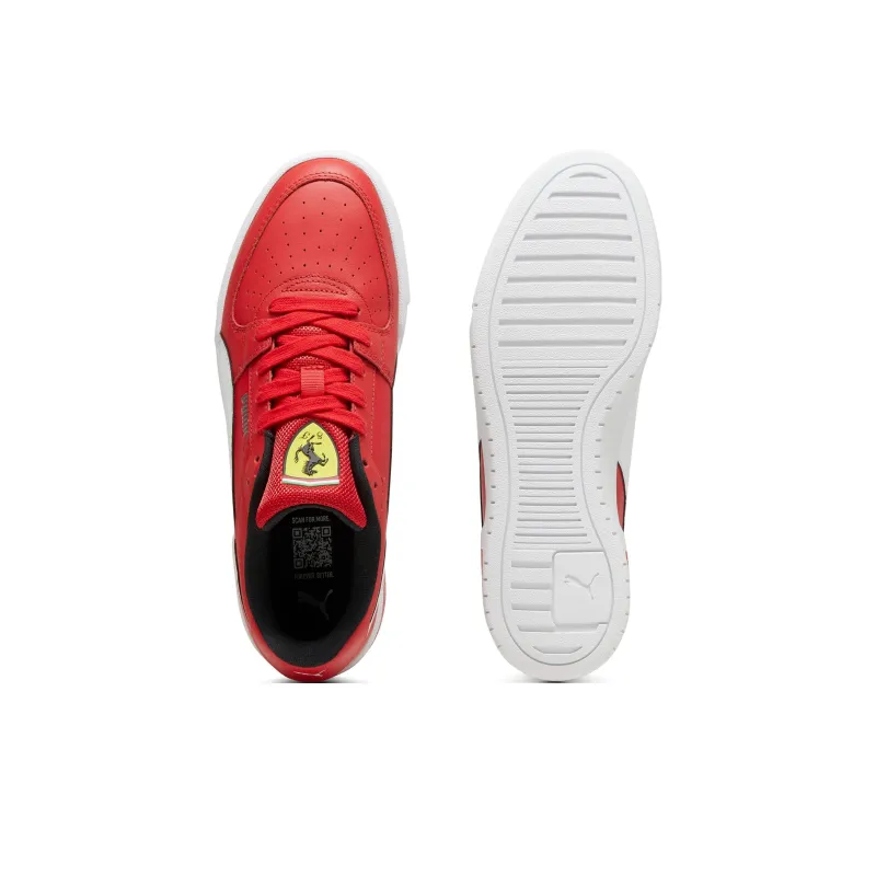 PUMA Scuderia Ferrari Slip Resistant, Abrasion Resistant, Lightweight Low Top Skateboard Shoes Unisex Red-4