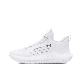 Under Armour Flow Breakthru Cushioning And Breathable Low Top Basketball Shoes Women's White