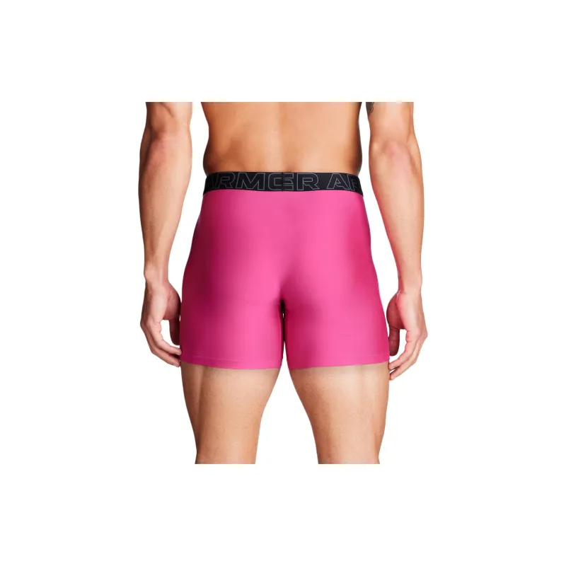 Under Armour UA Performance Tech™ 6' Boxerjock Underpants Men's 1 Pack Pink-2