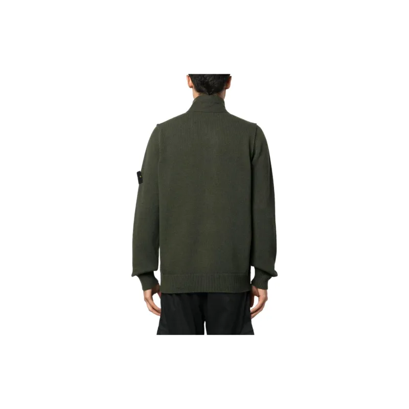 STONE ISLAND Knitwear Men's Army Green-4