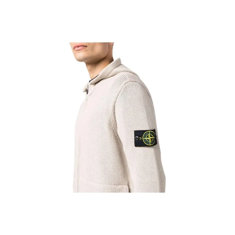 STONE ISLAND SS23 Sweater Men's Beige-4