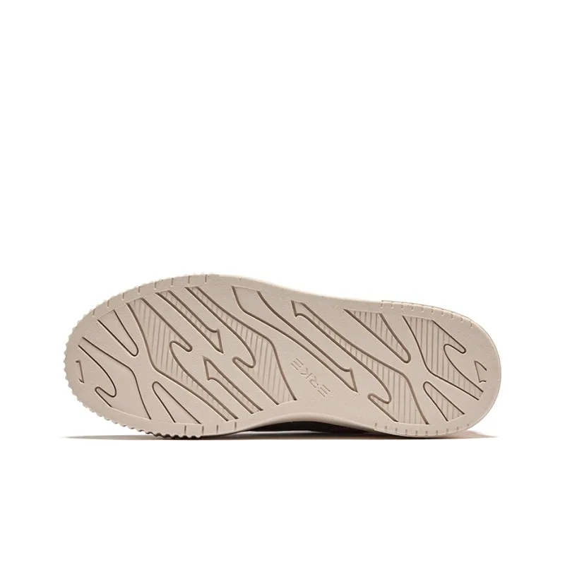 Erke Flying Goose Wear-Resistant Slip-Resistant Low-Top Skateboard Shoes Women's Evening Mist Pink Brown Stone-3