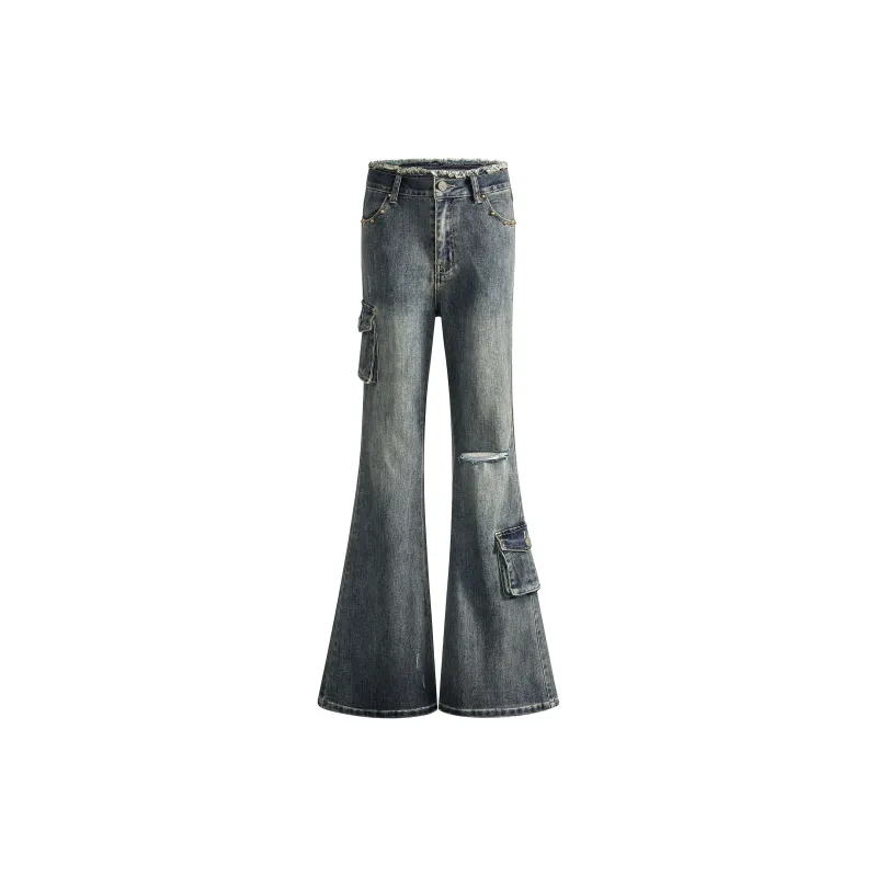 Wen Shan Jeans Women's Vintage Blue-1