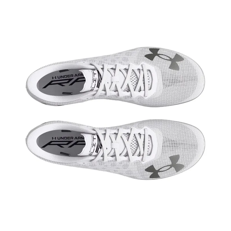 Under Armour Shakedown Elite 2 Abrasion Resistant Breathable Low Top Training Running Shoes Unisex White Silver-3