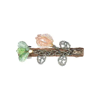 Cercoo Artificial Crystal Copper Wire Hair Clips Women's