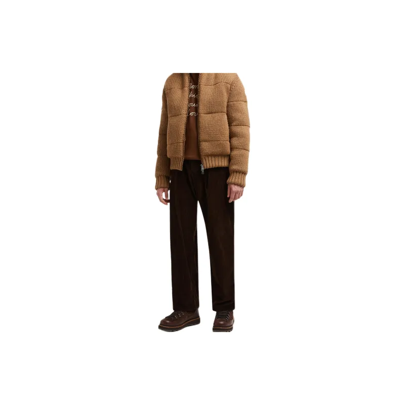 Moncler Casual Pants Men's Brown-1