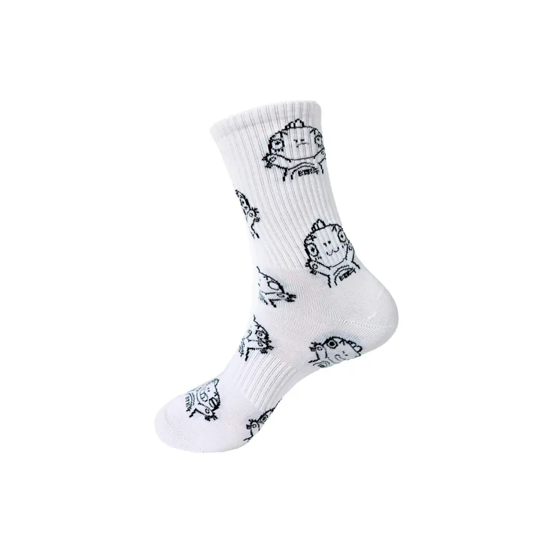 BTK Mid Calf Socks Unisex 4 Pack-4