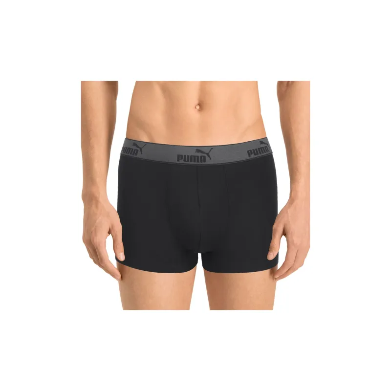 PUMA Underwear Gift Box Men's 3 Pack Black/Dark Gray/Light Gray-1