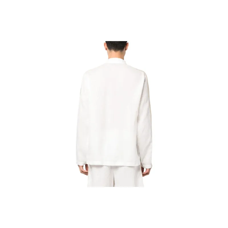 PALM ANGELS Pa Monogram Printed Long Sleeved Shirt-2