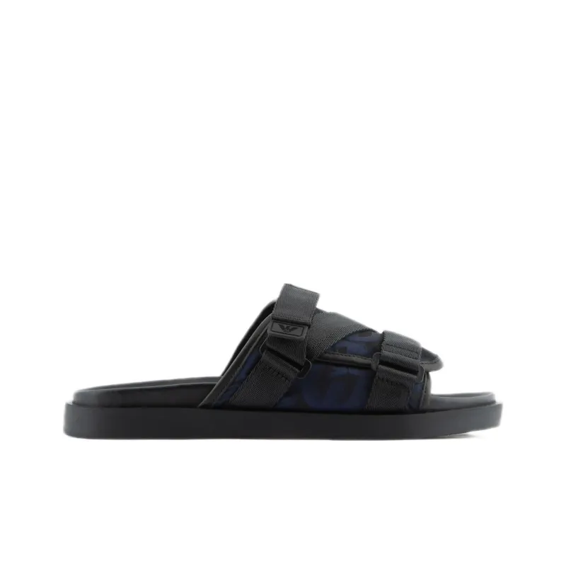 EMPORIO ARMANI Slide Slippers Men's Blue-3