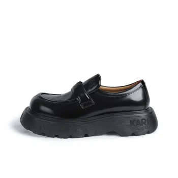 KARL LAGERFELD Loafers Low Heel Unisex Black