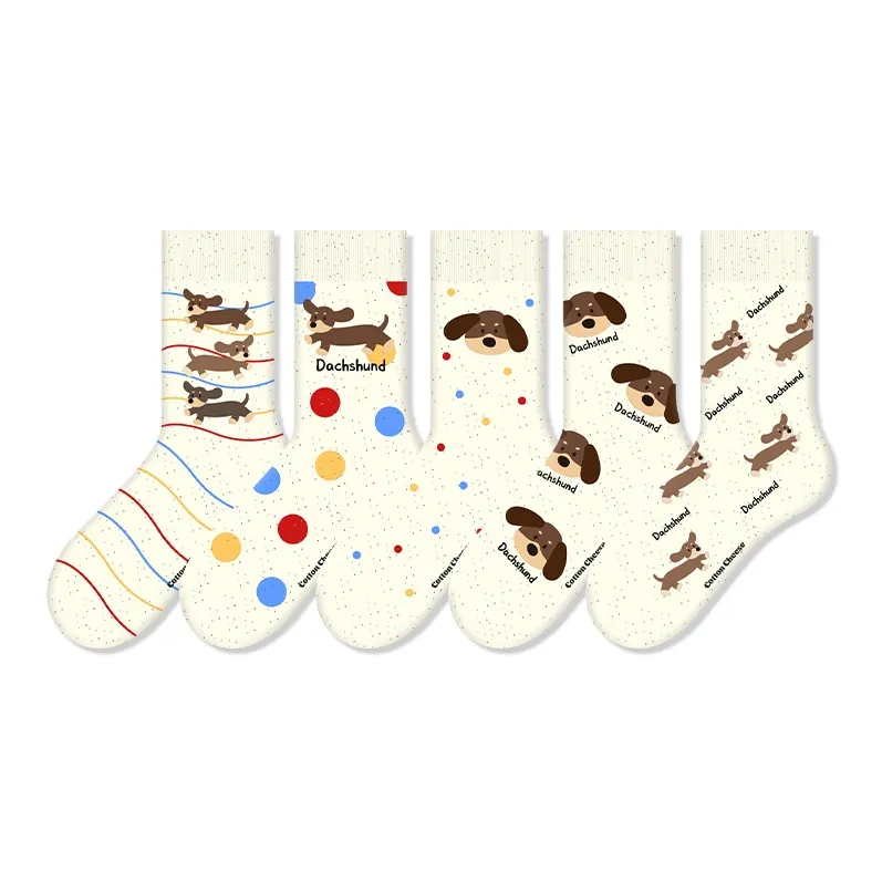 COTTON CHEESE Mid Calf Socks Women's-1