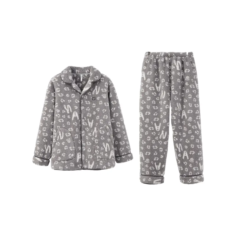 Aannsfam Pajama Set Men's Misty Twilight Gray-0