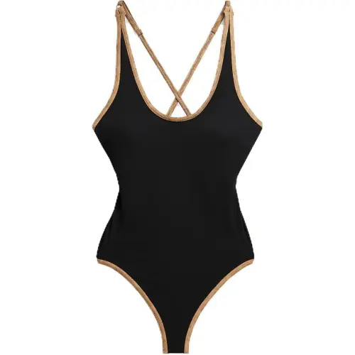 COACH One-piece Swimsuit Women's Black