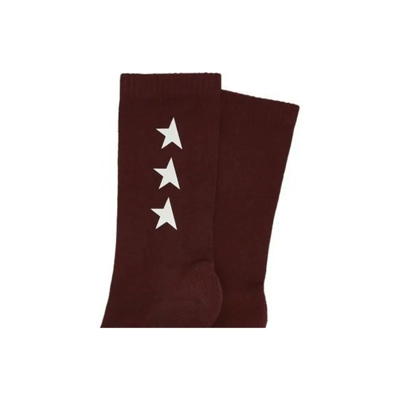 Golden Goose Logo print Fine ribbed Socks-2