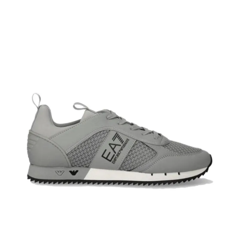EMPORIO ARMANI EA7 Lightweight Low Top Casual Shoes Men's Gray-1