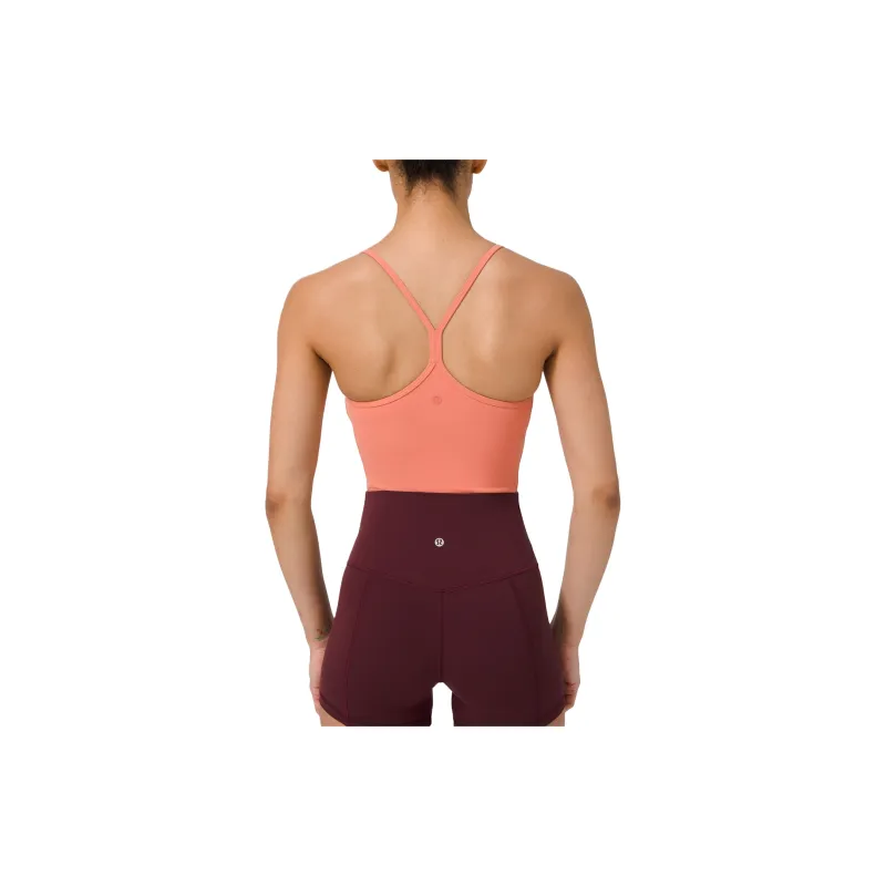 Lululemon Power Y Bodysuits Women's Rural Coral Red-1