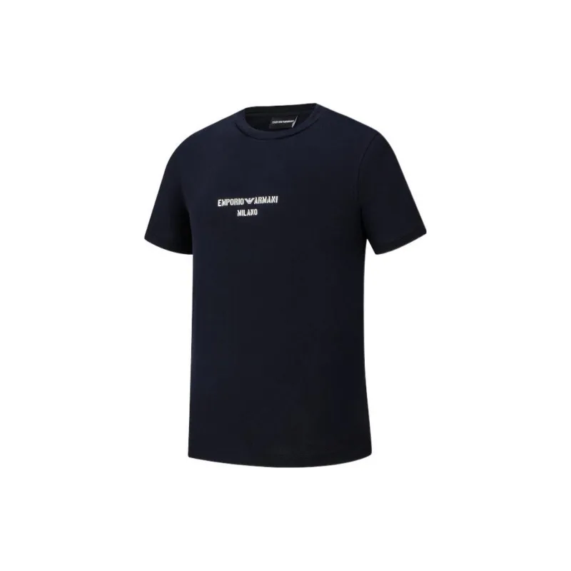 EMPORIO ARMANI SS22 T Shirt Men's Navy Blue-2