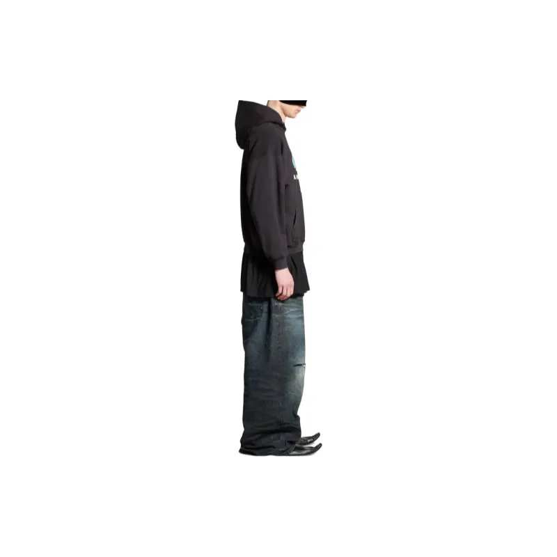 Balenciaga Medium Fit Hoodie-4