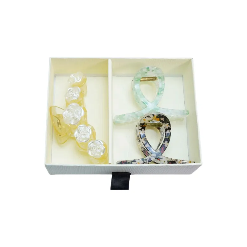 VERENA REINE Acrylic Hair Clips Women's-6