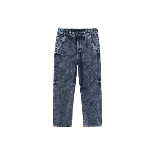 SANTASTIC Jeans Men Snowflake Blue