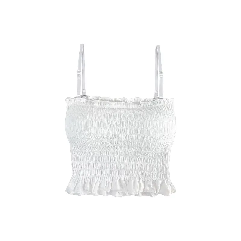 Flowers In Water Camisole Women's White-1