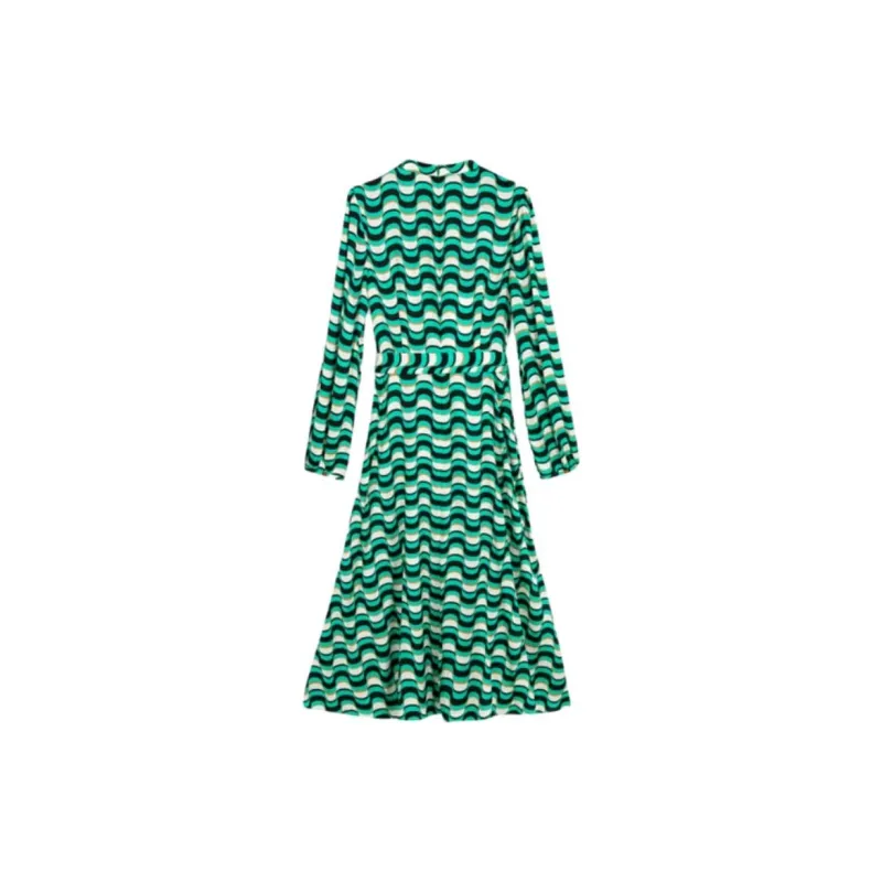 Yiner Long Sleeved Dresses Women's Mint Green-1