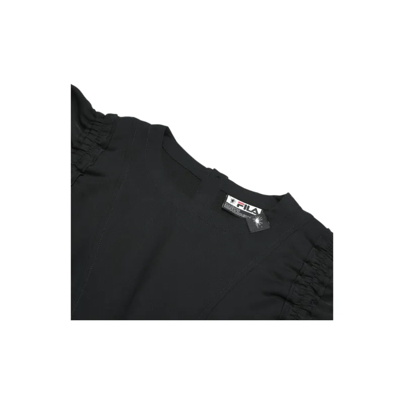 FILA Short Sleeved Dress Unisex Pitch Black-2