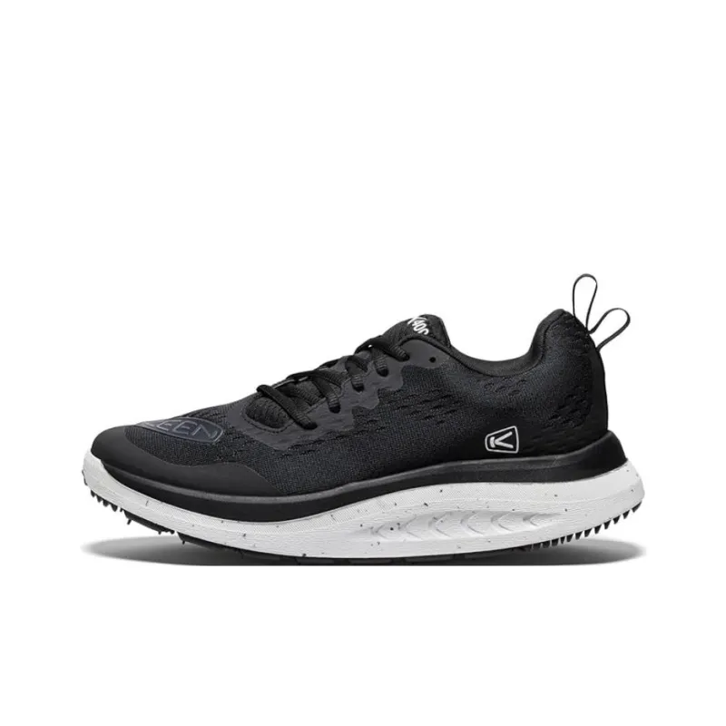 KEEN WK400 Anti Slip Wear Resistant Low Top Casual Shoes Men's Black-0