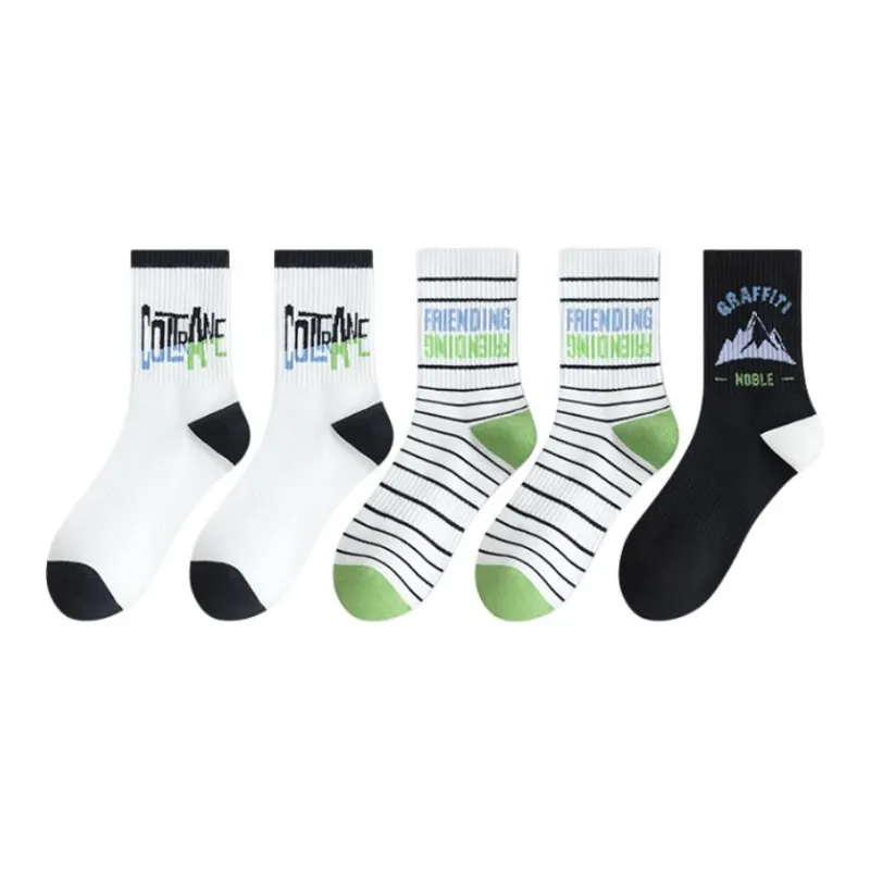 ROBINHOOD Mid Calf Socks Men's 5 Pack-0
