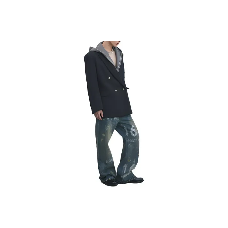 GOOD BAI Series 916 Business Suits Unisex Black-2