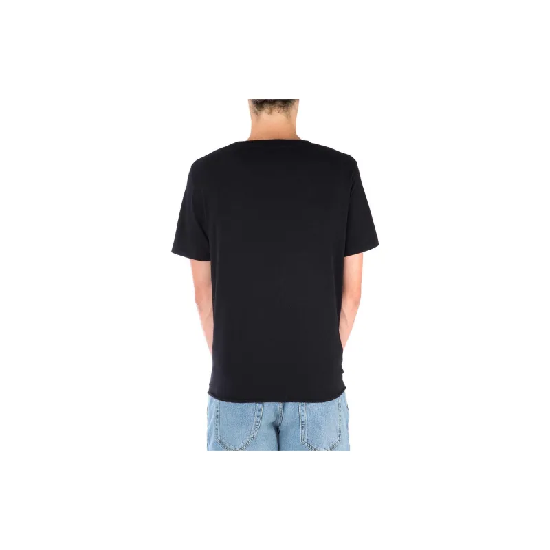 SAINT LAURENT T Shirts Men Black-4