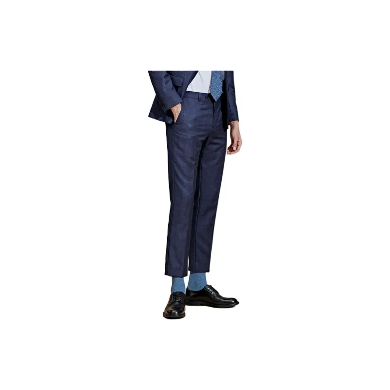 DIKENI Suit Trouser Men's Dark Royal Blue-2