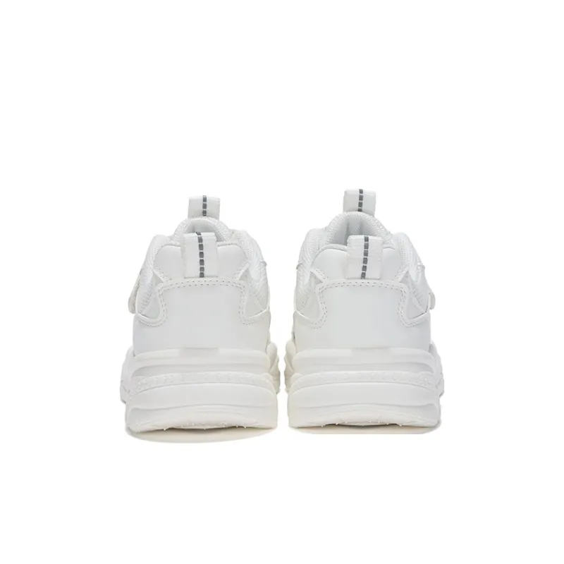 PONY MODERN Slip Resistant Cushioning Wear Resistant Kids Lifestyle Shoes White Gray Kids'-4