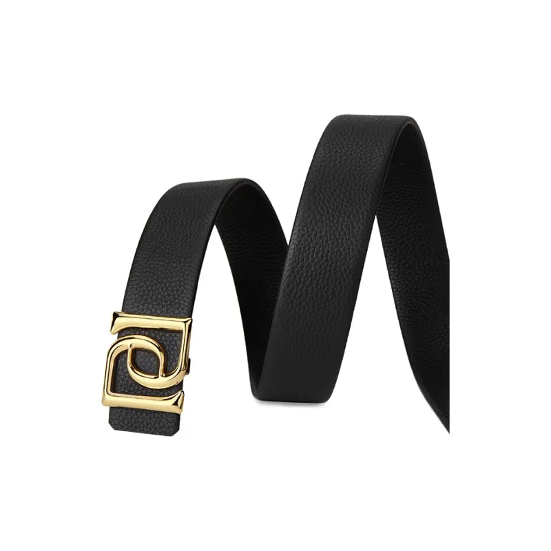 PIERRE CARDIN Top Grain Cow Leather Belts Men's Width 3.4CM-10