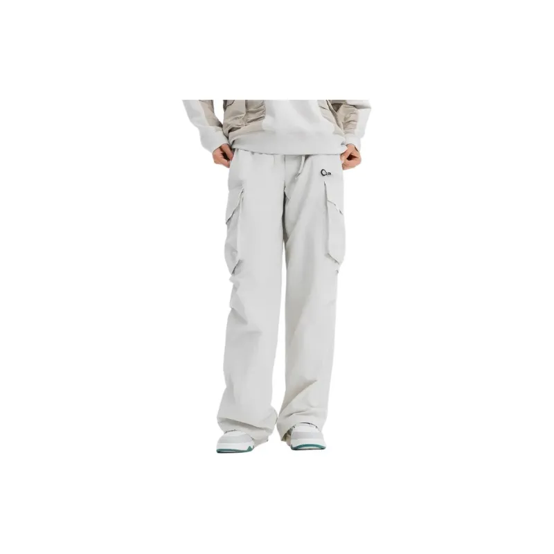 DECATHLON Cargo Pants Unisex Pearl Ecru-3