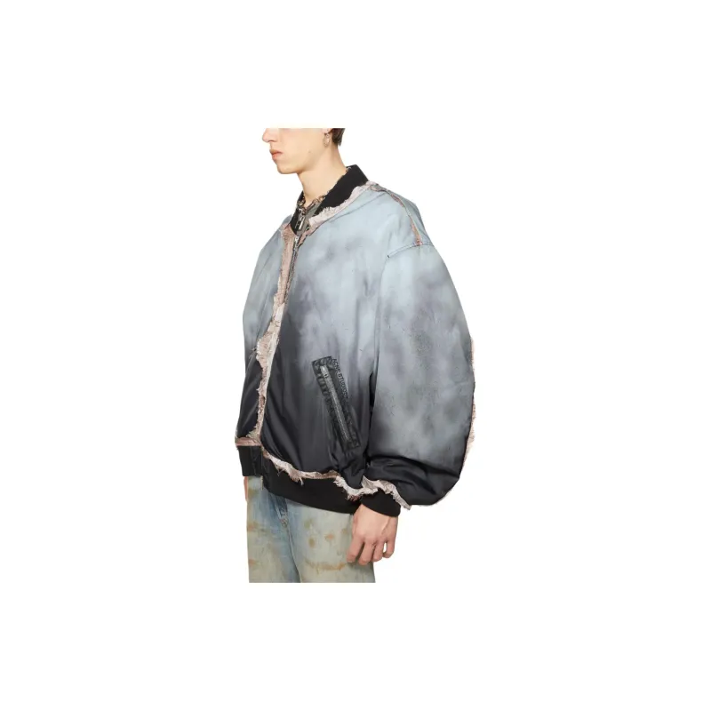 Acne Studios Distressed effect Bomber Jacket-3