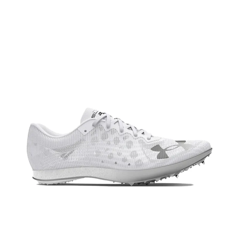 Under Armour Shakedown Elite 2 Abrasion Resistant Breathable Low Top Training Running Shoes Unisex White Silver-1