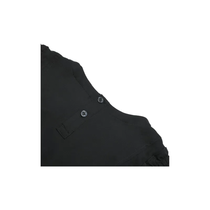 FILA Short Sleeved Dress Unisex Pitch Black-4