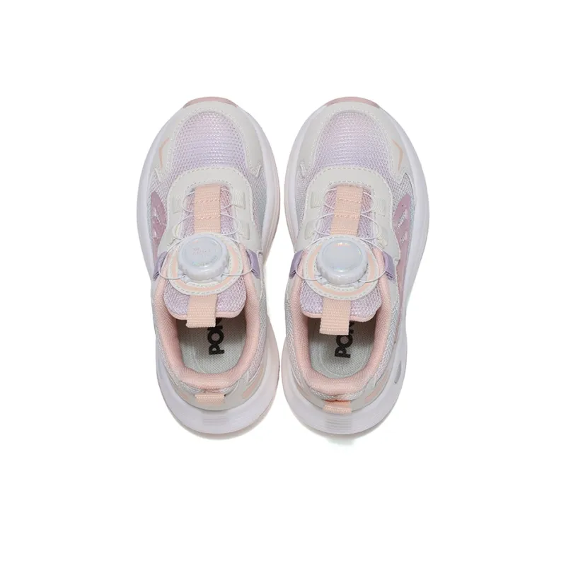 PONY Anti Slip Wear Resistant Kids Lifestyle Shoes Pink Kids'-3