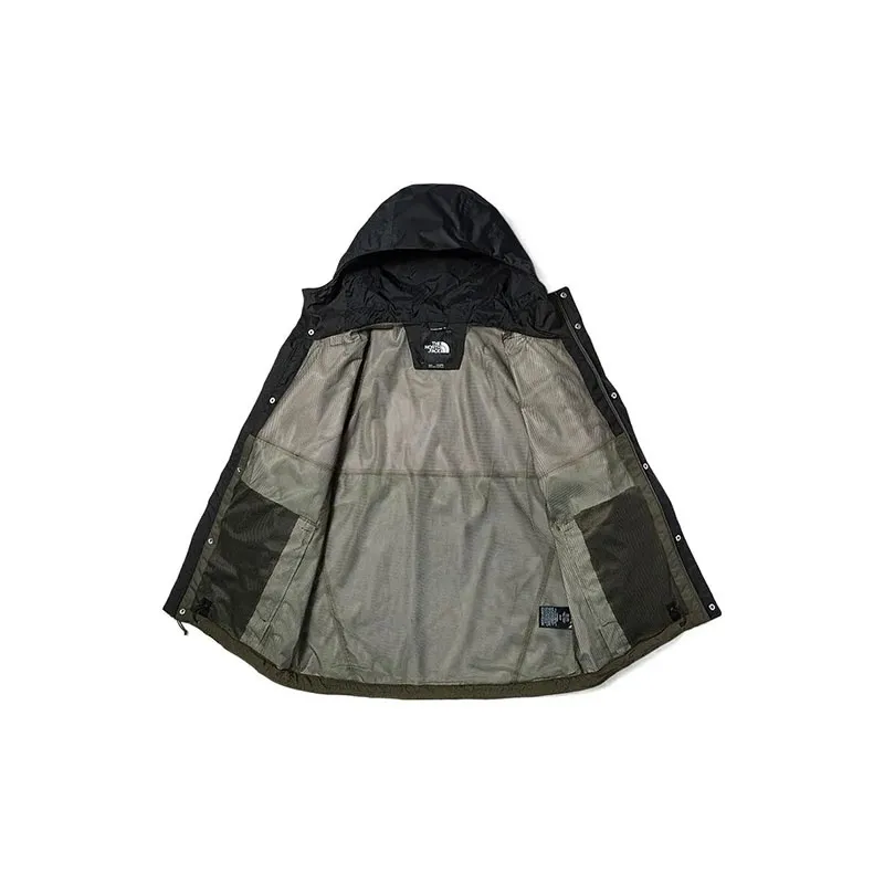 THE NORTH FACE Waterproof And Windproof Windbreaker Jacket Men's Green-3