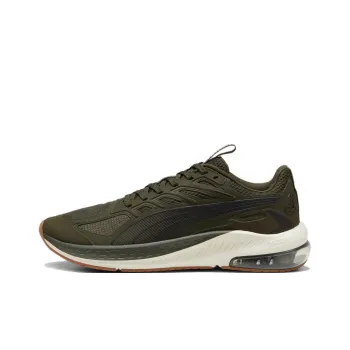 PUMA X Cell Lightspeed Anti Slip Wear Resistant Low Top Casual Running Shoes Men's Olive