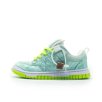 SUPSTORM Skateboard Shoes Unisex Low Top White/Green