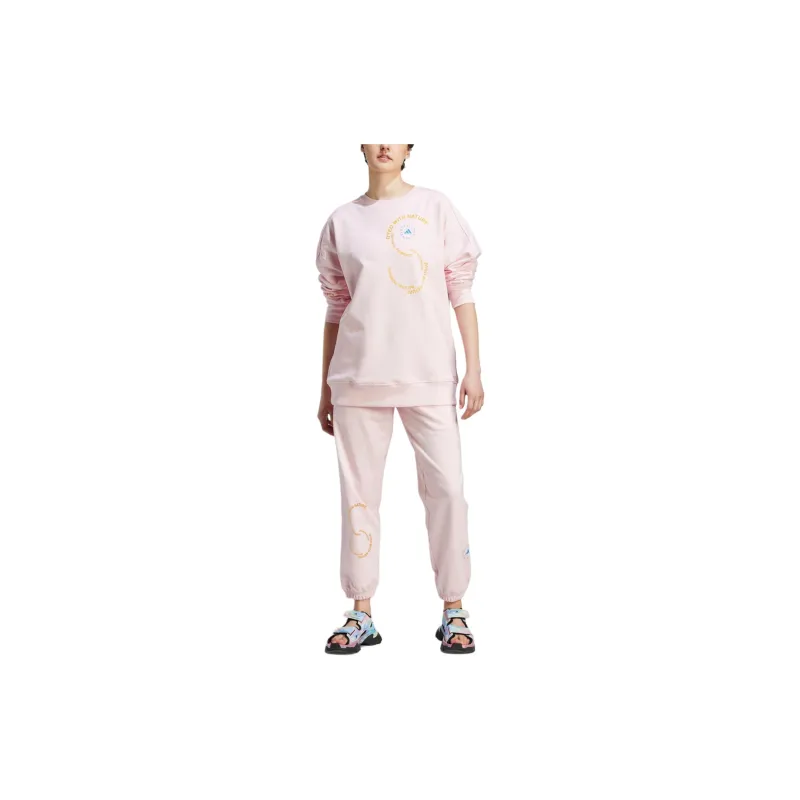 Adidas Stella McCartneySportswear Sweatshirt Unisex Pink-1