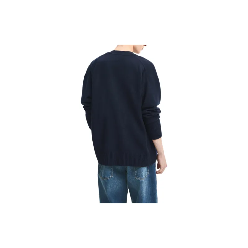 Massimo Dutti Cashmere Sweater Men's Blue-4
